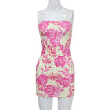 Women's Desses Bandeau Sling Dress Hip Skirt