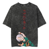 Fashion Vintage T-Shirt Japanese Anime