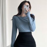 Women Long Sleeve Shirt Top Women's Long Sleeve Casual