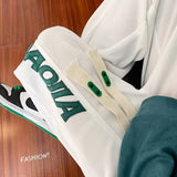 Men Sweatpants Men's Autumn and Winter Casual Pants High Street Exercise Ankle-Tied Sweatpants