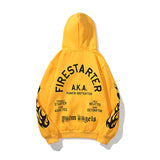 Palm Angle Hoodie Palm Angels Flame Skull Letter Hooded Sweater Men's and Women's Hoodies Coat