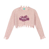 Women Sweater Short Sweater Spring and Autumn Casual Girls' Sweater