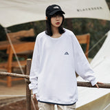 Unisex Hoodie round Neck Pullover Loose Sweater Men's and Women's Mountain Jacket