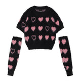 Women Sweater Short Sleeve Sweater Women's Pullover