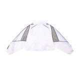 Women Sun Protection Shirt Short Stitching Sun Protection Shirt Women's Sports Style Loose Lapel
