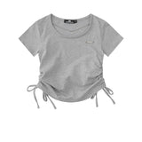 Women's T-shirt Short-Sleeved T-shirt Women's Short Summer Exposed Navel