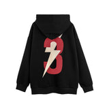 Men Hoodie Printed Hoodie Spring and Autumn European and American Loose Long-Sleeved Hoodie Men
