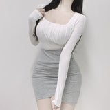 Women Long Sleeve Shirt Women's Slim Bottoming Shirt Long Sleeve
