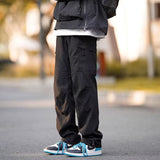 Men Sweatpants Functional Outdoor Men Spring Baggy Straight Trousers