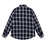 Men Long Sleeved T Shirt Retro Plaid Long Sleeve Shirt Men Spring Autumn Outerwear Tops Casual Loose