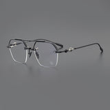 CHH Chrome Hearts Glasses Vintage Polygon Large Face Glasses Frame