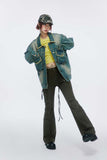 Unisex Jacket Autumn Burrs Do the Old Cowboy Coat Women's Clothing