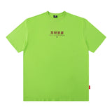 Men T Shirt Spring/Summer Letter Print Loose Short Sleeve T-shirt for Men and Women