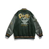 Unisex Jacket Autumn Embroidery Baseball Uniform Jacket Women's Clothing