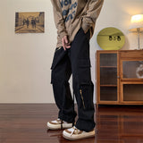 Men Sweatpants Men's Autumn and Winter Design Casual Pants Straight