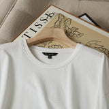 Women T-Shirt Summer Loose round Neck Casual Short Sleeve T-shirt