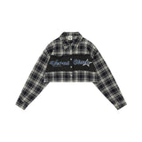 Women's Long Sleeve Shirt Short Long Sleeve Shirt for Spring and Autumn