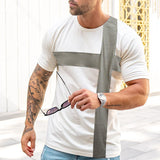 Men T Shirt T-shirt Summer Men's Loose Short Sleeve