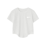 Women T-shirt Short Sleeve T-shirt Summer Girls' O-neck Short Top