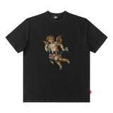 Men T Shirt Summer Cartoon Short Sleeve T-shirt