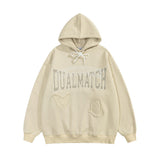 Men Hoodie Butterfly Hoodie Sweater Loose Casual Long Sleeves Pullover