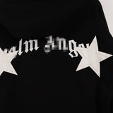 Palm Angle Hoodie Palm Angels Five-Pointed Star Patch Hooded Sweater Men's and Women's Hoodies Coat
