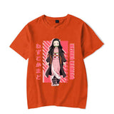 New Cute Kamado Nezuko Printed Anime T-shirts Fashion