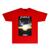 Purple Brand T Shirt Short Sleeve T-shirt Blouse