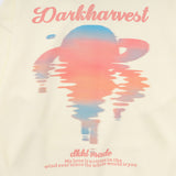 Men Hoodie Sunset Reflection Printed Hoodie Men's Ins Loose