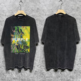Purple Brand T Shirt Short Sleeve T-shirt Blouse