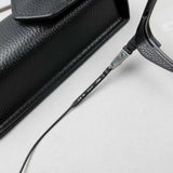 CHH Chrome Hearts Glasses 925 Sterling Silver Eyebrow Frame Side Hollow Structure Glasses Frame
