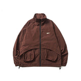 Unisex Jacket Autumn Hooded Plaid Coat Women's Clothing
