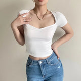 Women's T-Shirt Short-Sleeved Bottoming Shirt