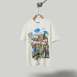 Travis Scott T-Shirt Travis Scott Utopia Tour Casual Print Short Sleeve T
