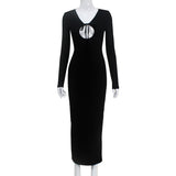 Women Desses Long Sleeve Dress Women