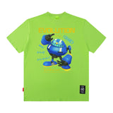 Men T Shirt Short Sleeve T-shirt Men and Women High Street Loose Couple