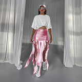 Women Skirt Fishtail Skirt Micro Elastic Skirt Skirt Fashion Skirt