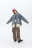 Unisex Jacket Autumn Fashion Tassel Denim Jacket