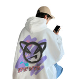 Men Hoodie Spring Top Hong Kong Style Loose Fashion Brand Hooded Jacket
