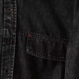 Women T-Shirt Loose Mid-Length Boyfriend Style Denim Shirt for Women