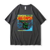 Mf Doom T Shirt Men's Fashion Pattern Personalized Printing