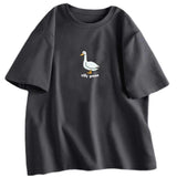 Silly Goose T-Shirt Women Trendy Unisex T Shirt Summer