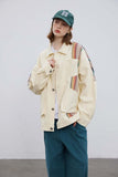 Unisex Jacket Autumn Leisure Stitching Jacket Women's Clothing