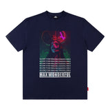 Men T Shirt Printed Short Sleeve T-shirt Men's and Women's Tops