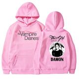 The Vampire Diaries Hoodies Women Fashion Personality