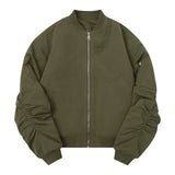 Men Cotton Padded Jacket Coat Winter Thicken Thermal Cotton Coat Jacket Men's Cotton-Padded Coat Baseball Uniform