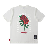 Men T Shirt Printed Short-Sleeved T-shirt Men's Summer Retro Loose