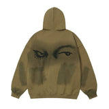 Men Hoodie Hooded Jacket Men Loose-Fitting Autumn/Winter Wear