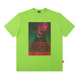 Men's T Shirt Printed Short-Sleeved T-shirt Men's and Women's Ins Street