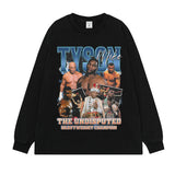 Mike Tyson T Shirt Boxer Retro Short Sleeve